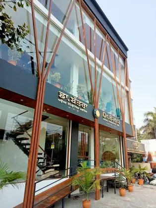 Gold Edge-Lit Signage work by Sonu Arts in Patiala