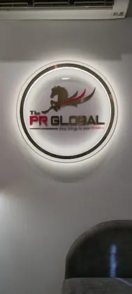 Solid Acrylic Signage with Lighting work by Sonu Arts in Patiala