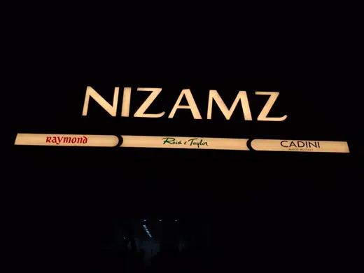 Gold Edge-Lit Signage work by Sonu Arts in Patiala